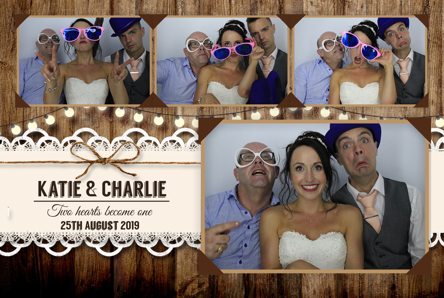 Katie & Charlie's Wedding | View more photos from the event at gallery.myphotoboothexperience.co.uk/u/MyPhotoBoothExperienceLtd/Katie-Charlies-Wedding